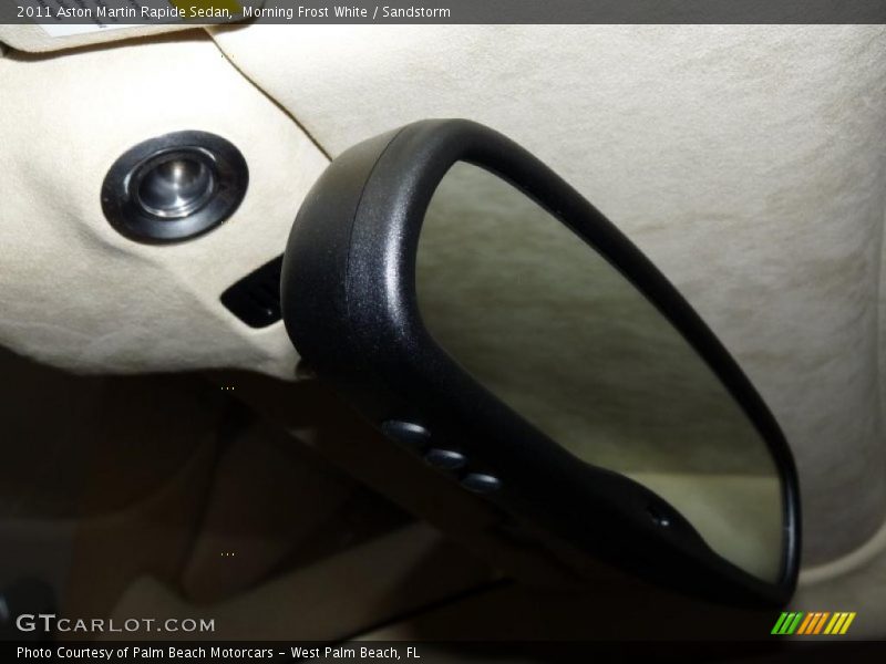Morning Frost White / Sandstorm 2011 Aston Martin Rapide Sedan
