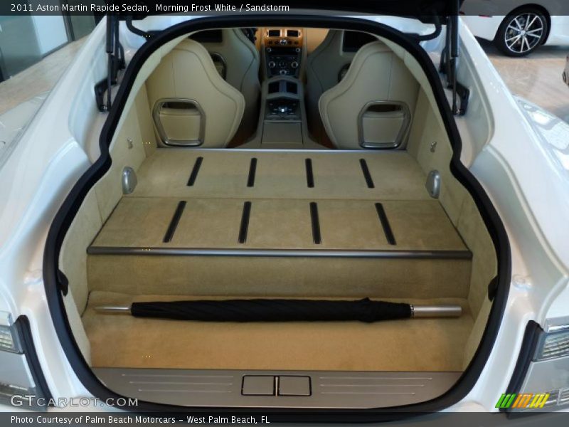  2011 Rapide Sedan Trunk