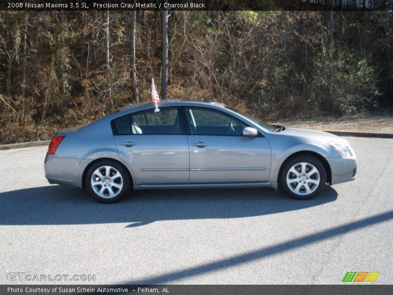 Precision Gray Metallic / Charcoal Black 2008 Nissan Maxima 3.5 SL