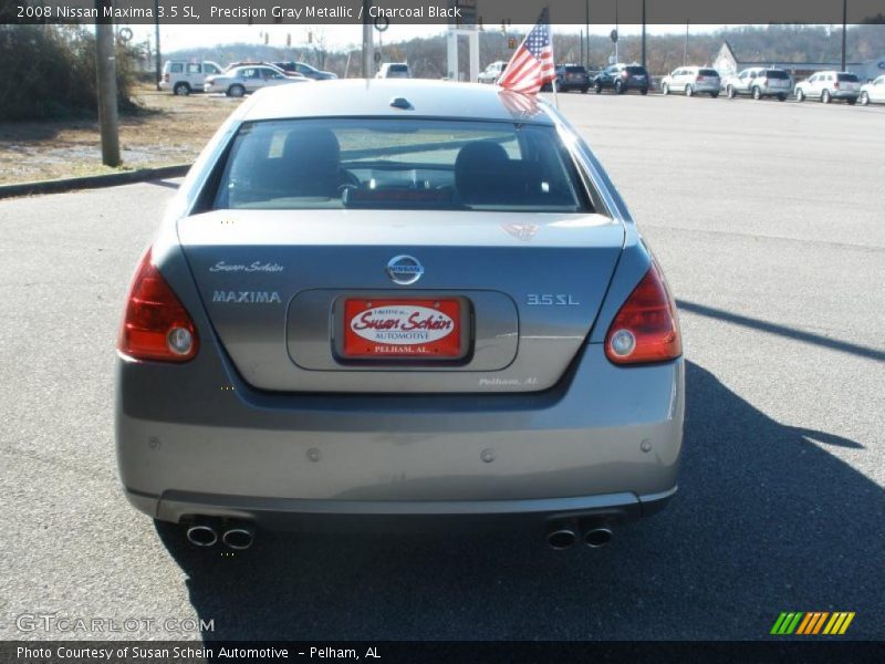 Precision Gray Metallic / Charcoal Black 2008 Nissan Maxima 3.5 SL
