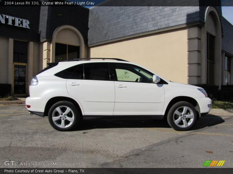 Crystal White Pearl / Light Gray 2004 Lexus RX 330