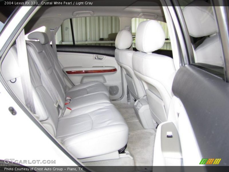 Crystal White Pearl / Light Gray 2004 Lexus RX 330