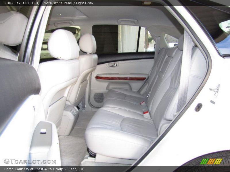 Crystal White Pearl / Light Gray 2004 Lexus RX 330
