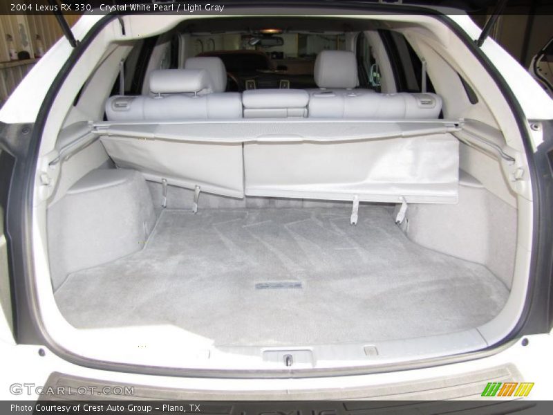 Crystal White Pearl / Light Gray 2004 Lexus RX 330