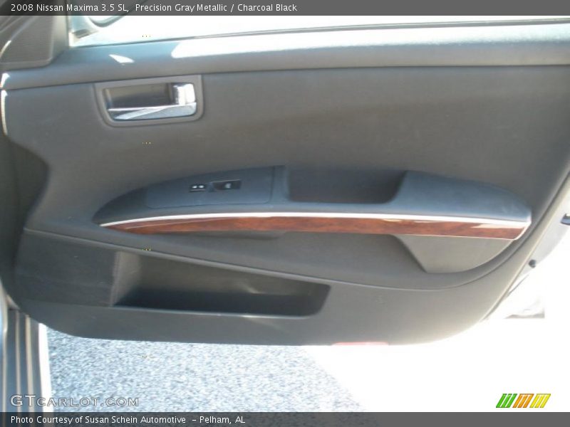 Precision Gray Metallic / Charcoal Black 2008 Nissan Maxima 3.5 SL