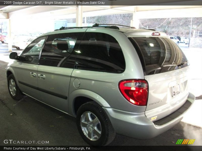 Bright Silver Metallic / Medium Slate Gray 2005 Dodge Caravan SXT