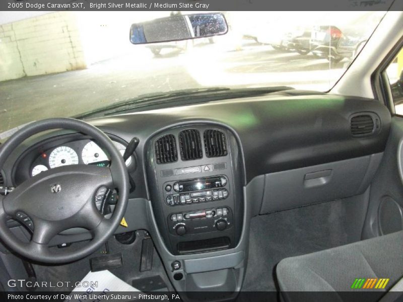 Bright Silver Metallic / Medium Slate Gray 2005 Dodge Caravan SXT