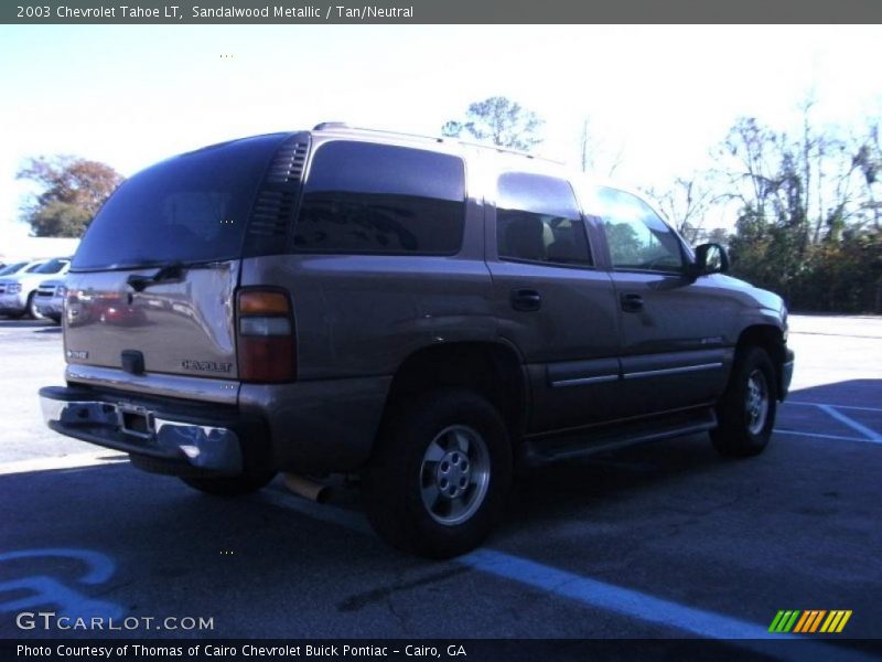 Sandalwood Metallic / Tan/Neutral 2003 Chevrolet Tahoe LT