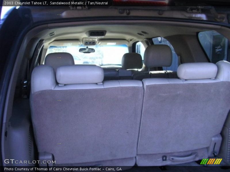 Sandalwood Metallic / Tan/Neutral 2003 Chevrolet Tahoe LT