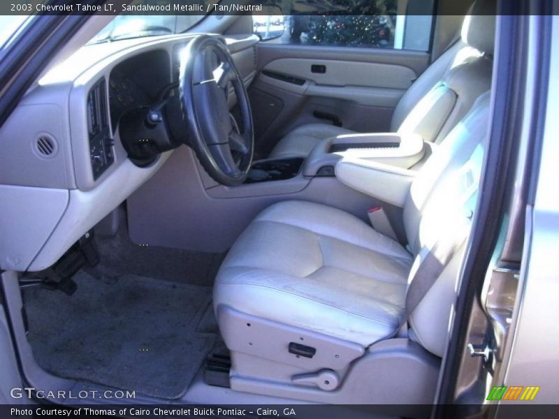 Sandalwood Metallic / Tan/Neutral 2003 Chevrolet Tahoe LT