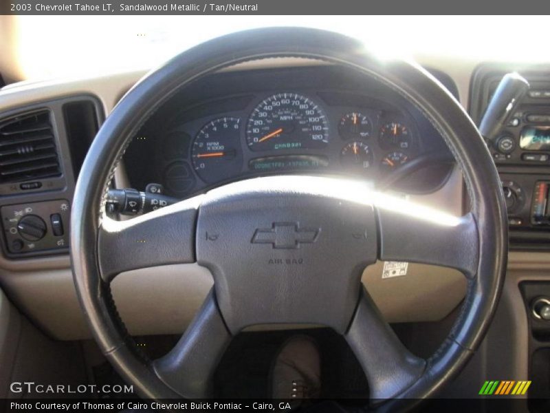 Sandalwood Metallic / Tan/Neutral 2003 Chevrolet Tahoe LT