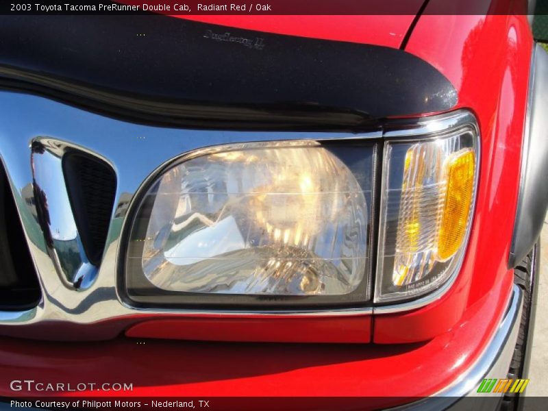 Radiant Red / Oak 2003 Toyota Tacoma PreRunner Double Cab
