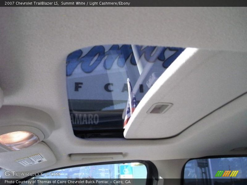 Summit White / Light Cashmere/Ebony 2007 Chevrolet TrailBlazer LS