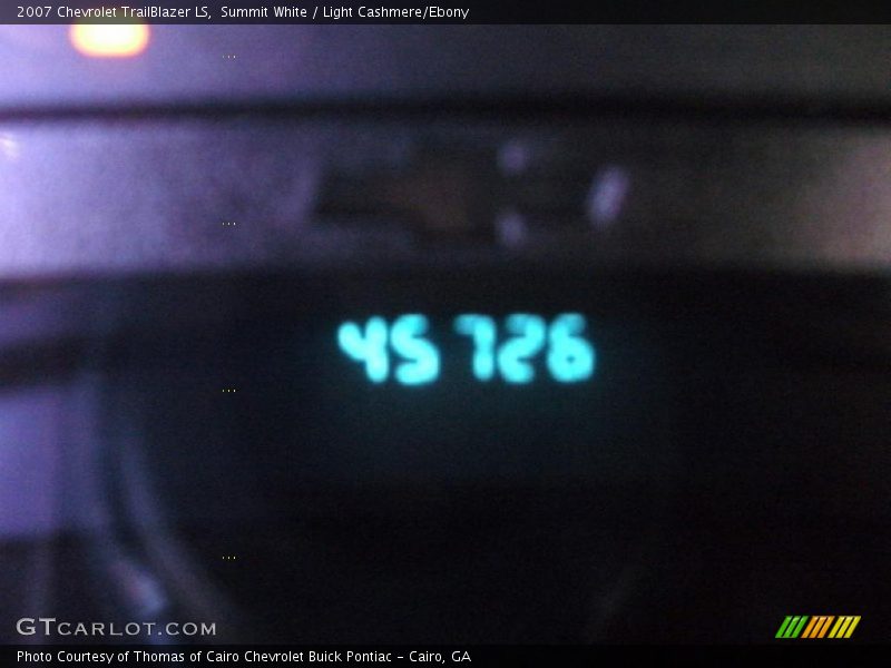 Summit White / Light Cashmere/Ebony 2007 Chevrolet TrailBlazer LS