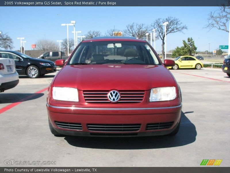 Spice Red Metallic / Pure Beige 2005 Volkswagen Jetta GLS Sedan