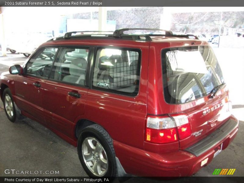 Sedona Red Pearl / Beige 2001 Subaru Forester 2.5 S