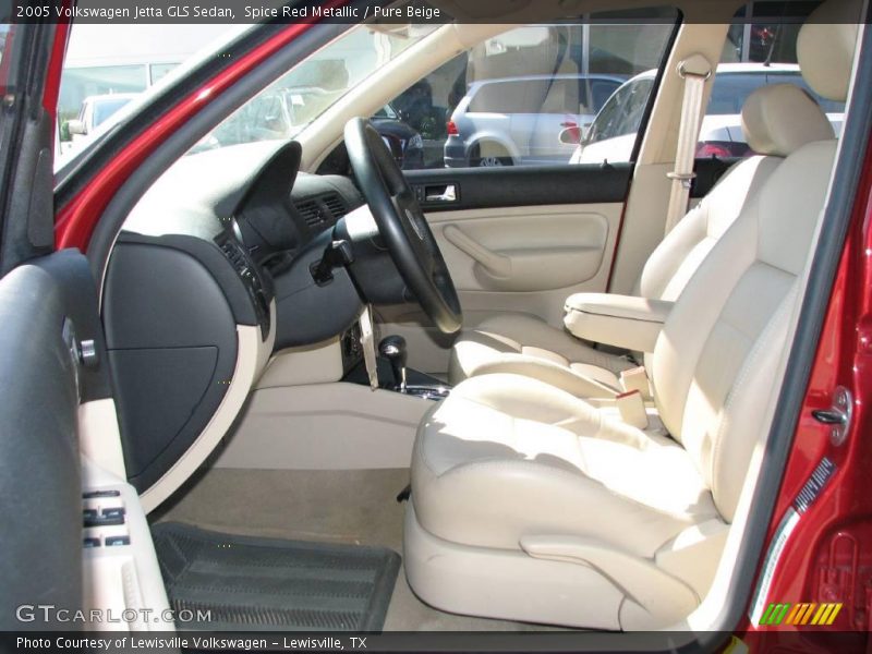 Spice Red Metallic / Pure Beige 2005 Volkswagen Jetta GLS Sedan