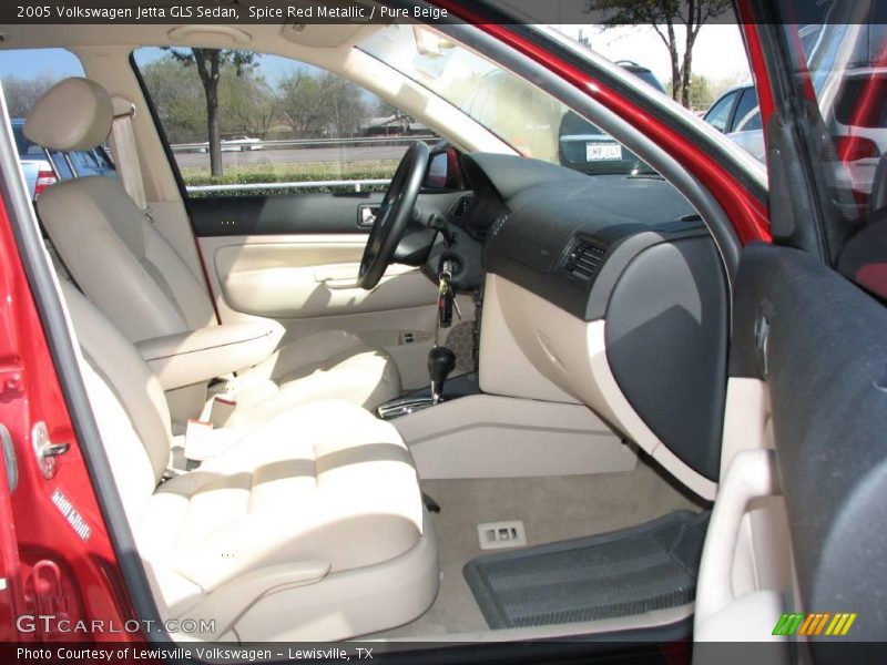 Spice Red Metallic / Pure Beige 2005 Volkswagen Jetta GLS Sedan