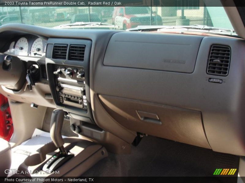 Radiant Red / Oak 2003 Toyota Tacoma PreRunner Double Cab