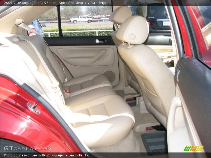 Spice Red Metallic / Pure Beige 2005 Volkswagen Jetta GLS Sedan