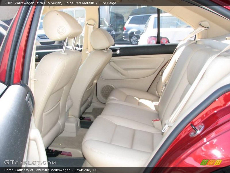 Spice Red Metallic / Pure Beige 2005 Volkswagen Jetta GLS Sedan