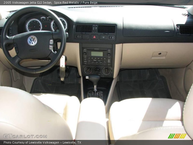 Spice Red Metallic / Pure Beige 2005 Volkswagen Jetta GLS Sedan