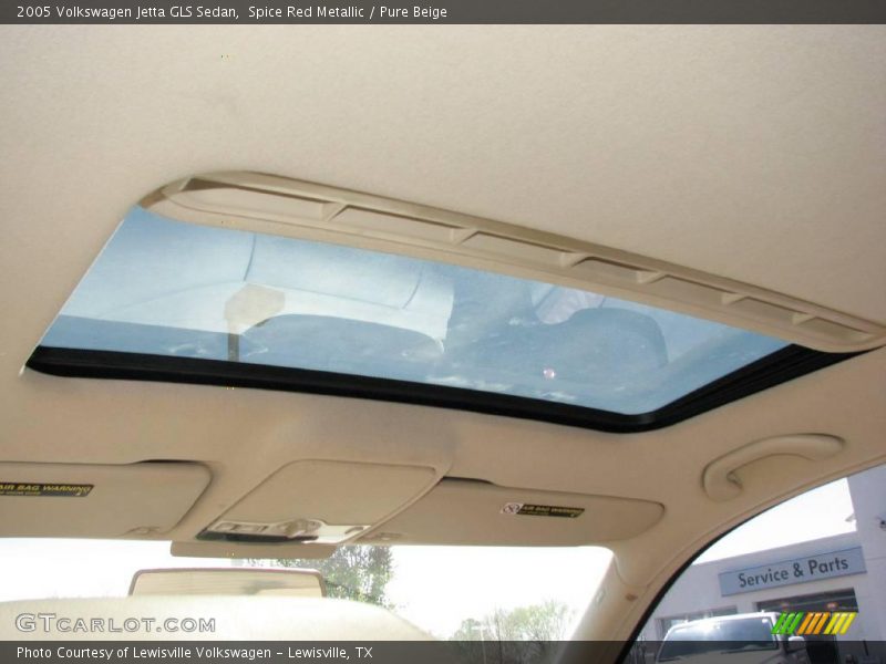 Spice Red Metallic / Pure Beige 2005 Volkswagen Jetta GLS Sedan