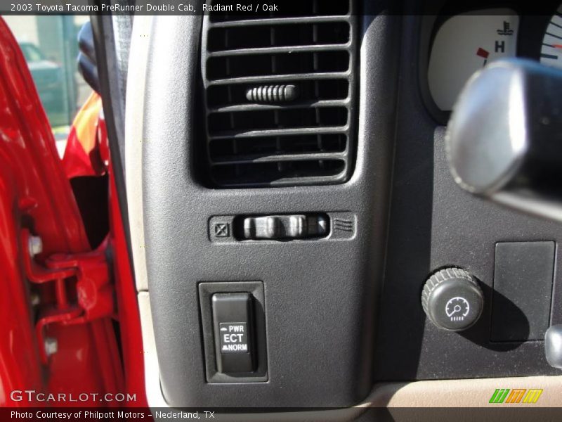 Radiant Red / Oak 2003 Toyota Tacoma PreRunner Double Cab
