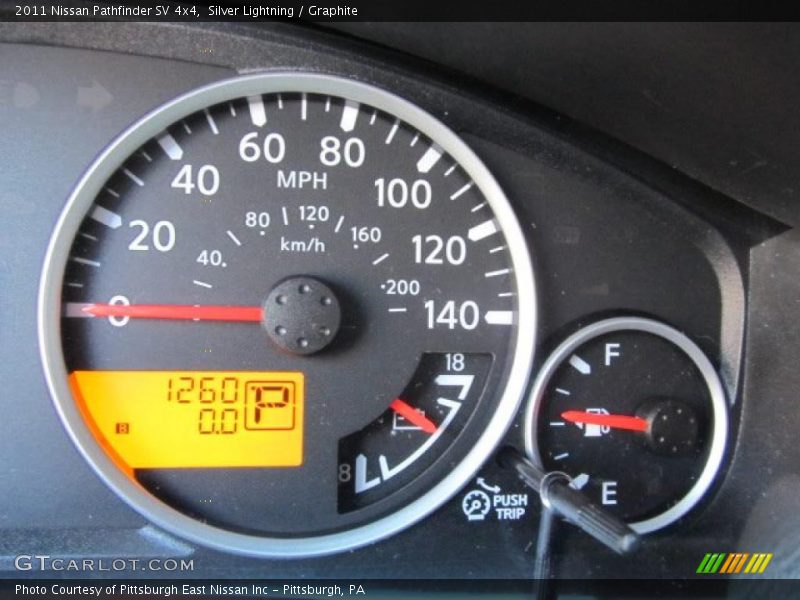 Silver Lightning / Graphite 2011 Nissan Pathfinder SV 4x4