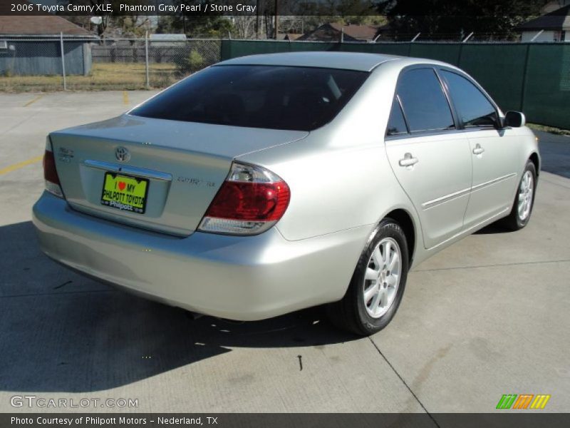 Phantom Gray Pearl / Stone Gray 2006 Toyota Camry XLE