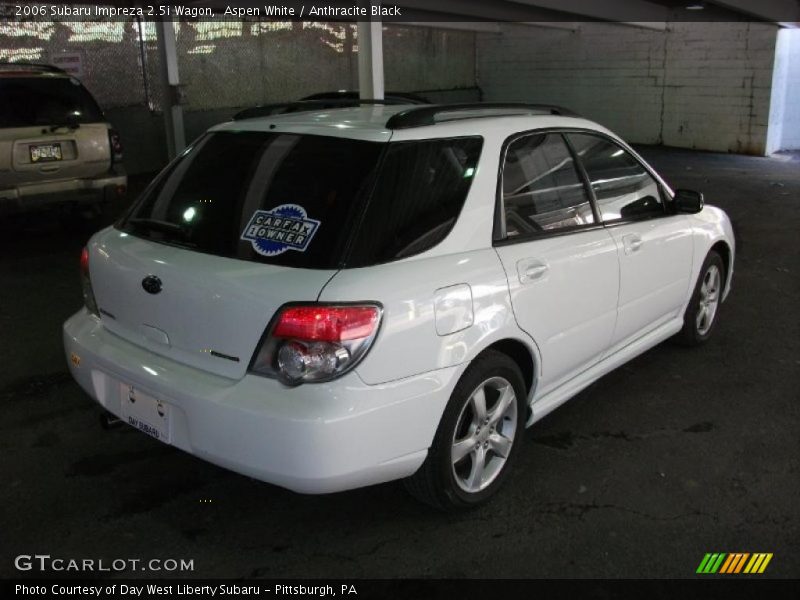 Aspen White / Anthracite Black 2006 Subaru Impreza 2.5i Wagon