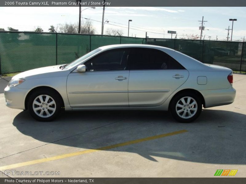 Phantom Gray Pearl / Stone Gray 2006 Toyota Camry XLE