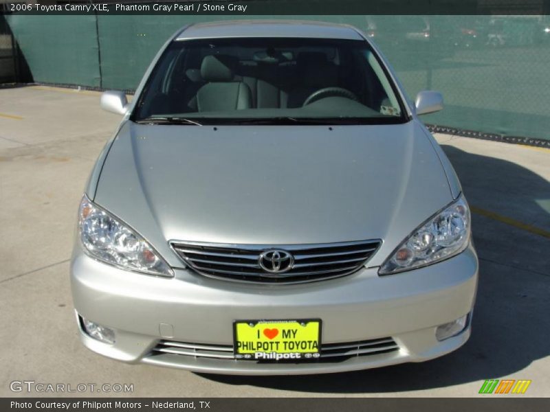 Phantom Gray Pearl / Stone Gray 2006 Toyota Camry XLE