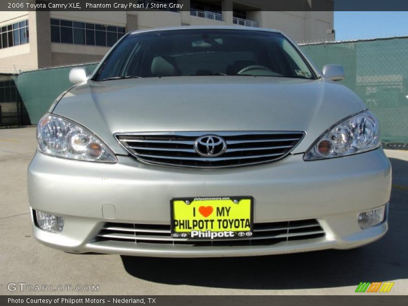 Phantom Gray Pearl / Stone Gray 2006 Toyota Camry XLE