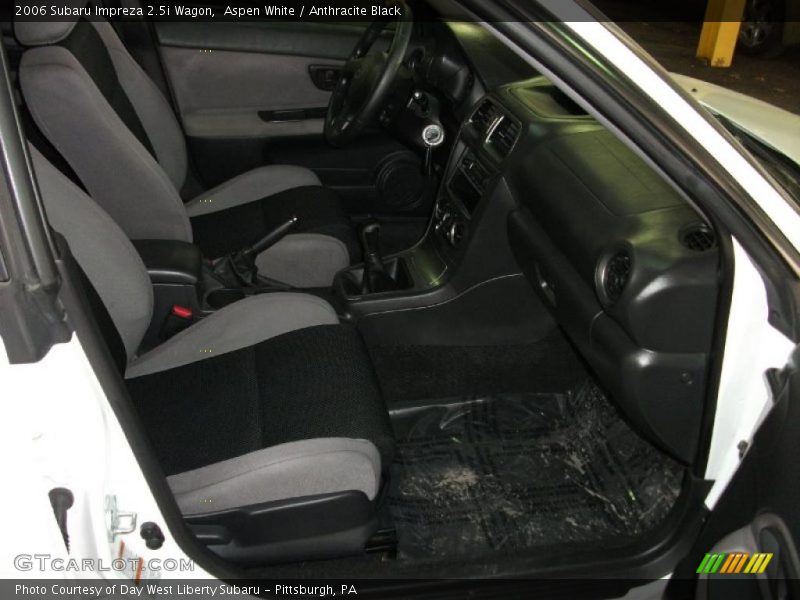 Aspen White / Anthracite Black 2006 Subaru Impreza 2.5i Wagon
