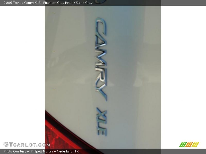 Phantom Gray Pearl / Stone Gray 2006 Toyota Camry XLE