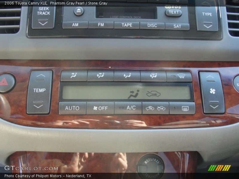 Phantom Gray Pearl / Stone Gray 2006 Toyota Camry XLE