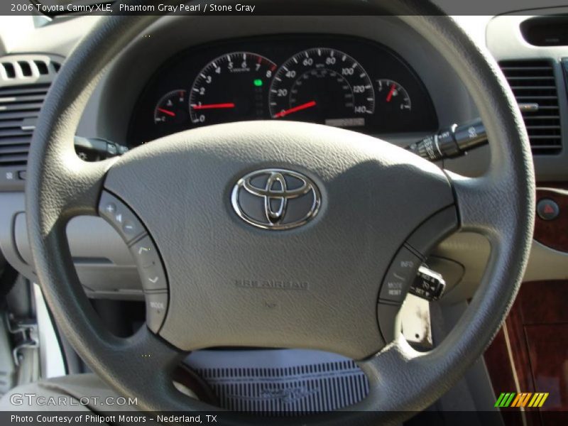Phantom Gray Pearl / Stone Gray 2006 Toyota Camry XLE
