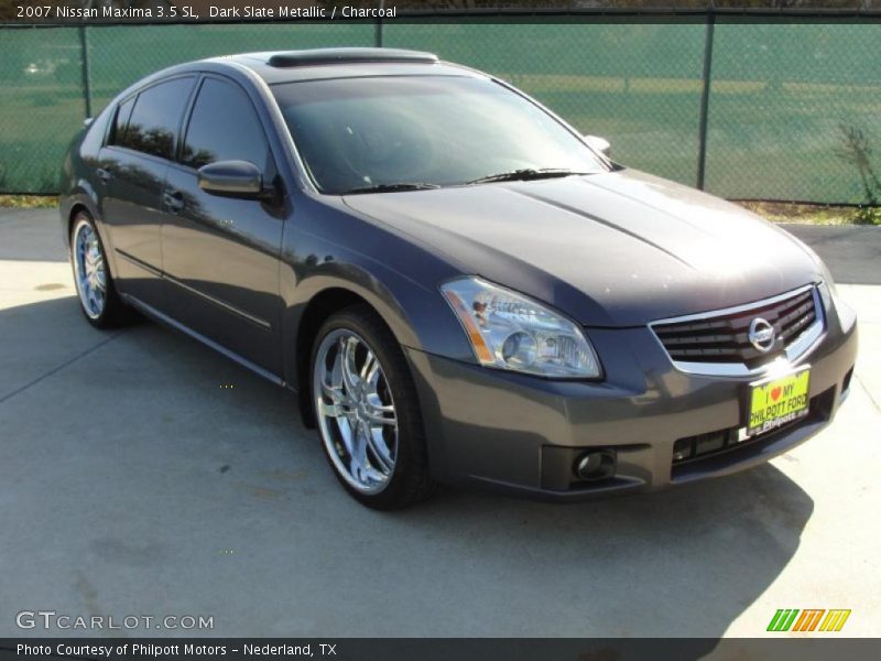Dark Slate Metallic / Charcoal 2007 Nissan Maxima 3.5 SL
