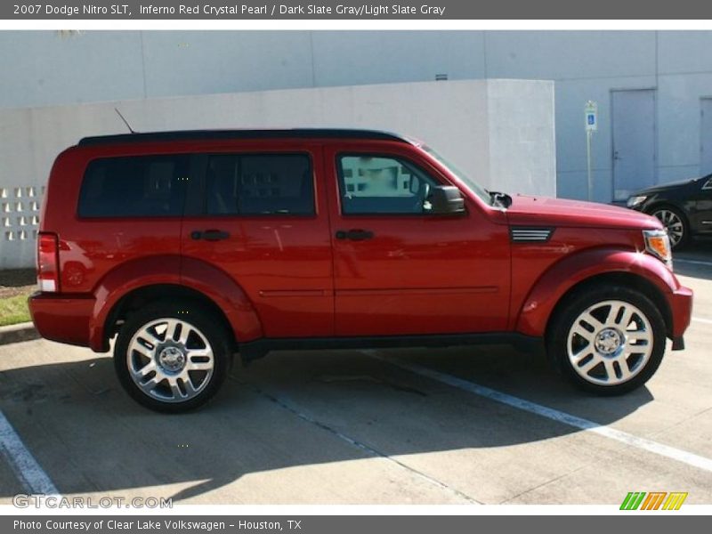 Inferno Red Crystal Pearl / Dark Slate Gray/Light Slate Gray 2007 Dodge Nitro SLT