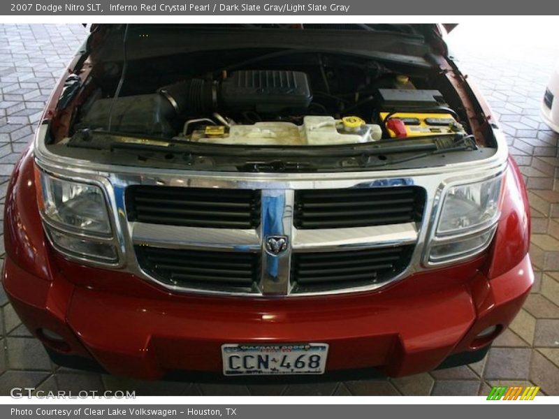 Inferno Red Crystal Pearl / Dark Slate Gray/Light Slate Gray 2007 Dodge Nitro SLT