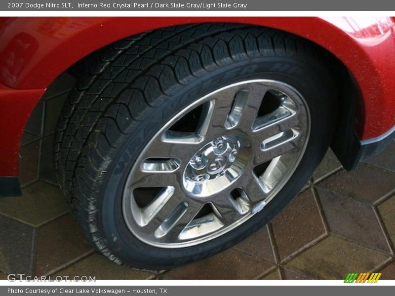 Inferno Red Crystal Pearl / Dark Slate Gray/Light Slate Gray 2007 Dodge Nitro SLT
