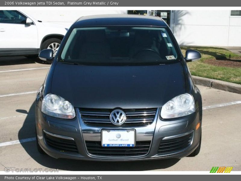Platinum Grey Metallic / Grey 2006 Volkswagen Jetta TDI Sedan