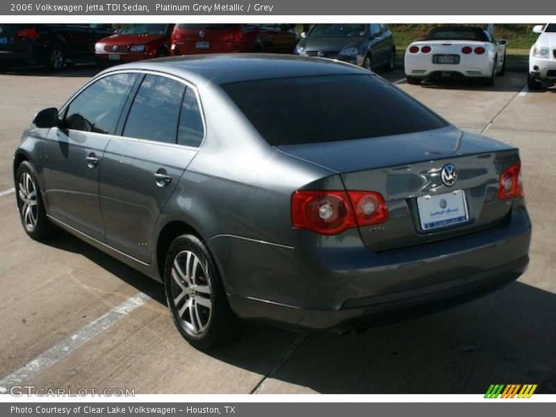 Platinum Grey Metallic / Grey 2006 Volkswagen Jetta TDI Sedan