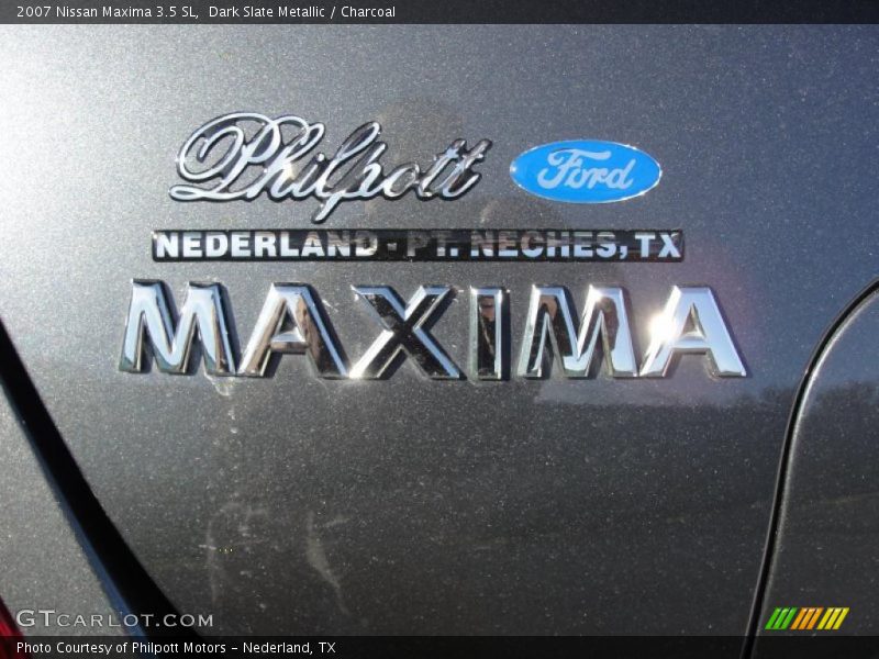 Dark Slate Metallic / Charcoal 2007 Nissan Maxima 3.5 SL