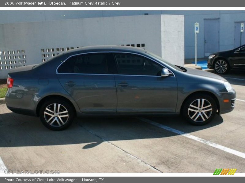 Platinum Grey Metallic / Grey 2006 Volkswagen Jetta TDI Sedan