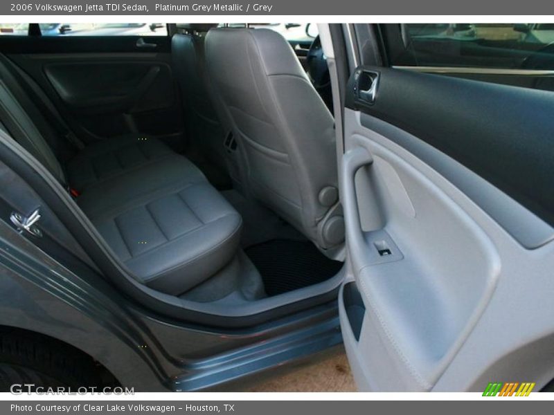 Platinum Grey Metallic / Grey 2006 Volkswagen Jetta TDI Sedan