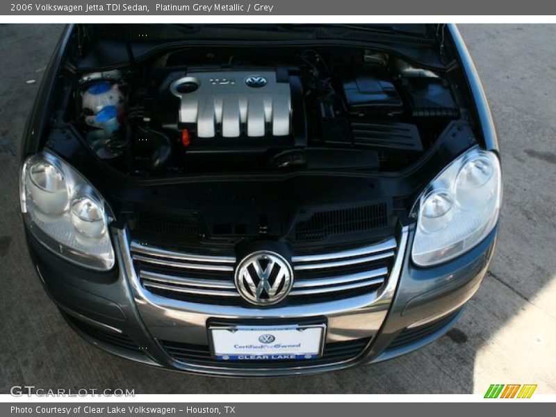 Platinum Grey Metallic / Grey 2006 Volkswagen Jetta TDI Sedan