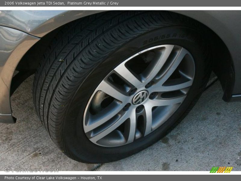Platinum Grey Metallic / Grey 2006 Volkswagen Jetta TDI Sedan