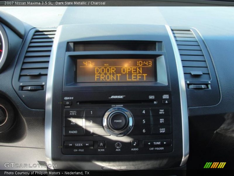 Dark Slate Metallic / Charcoal 2007 Nissan Maxima 3.5 SL